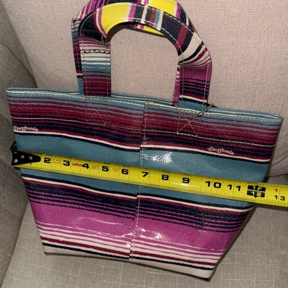 Consuela Multicolor Striped Tote Bag - Picture 2 of 5